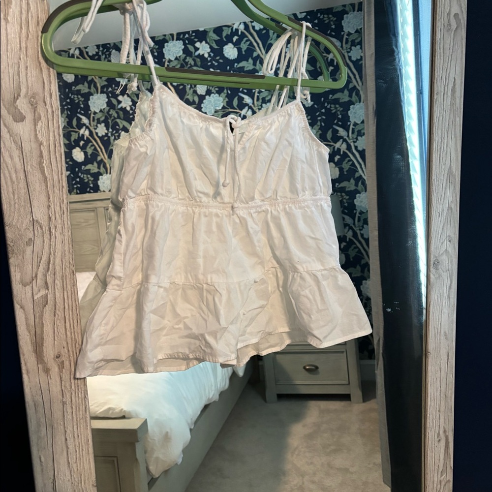 Straps White Tank